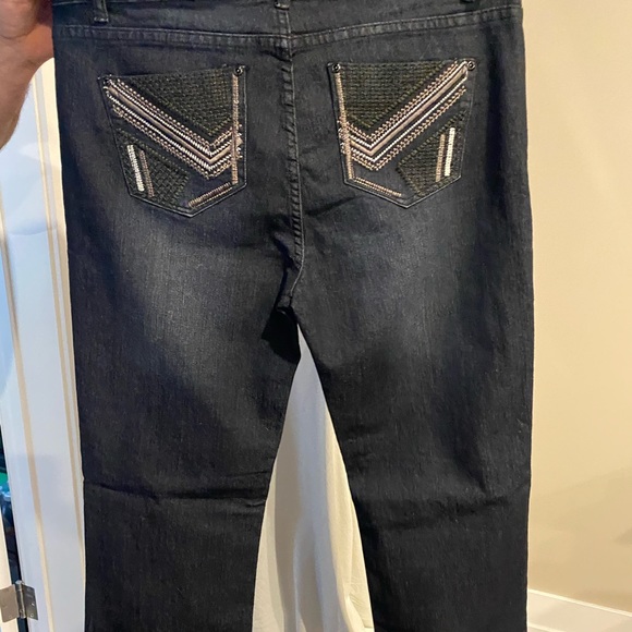 Frilli Premium Miss cocoa jeans  Size 13/14 Dark Denim, ladies jeans - Picture 2 of 4